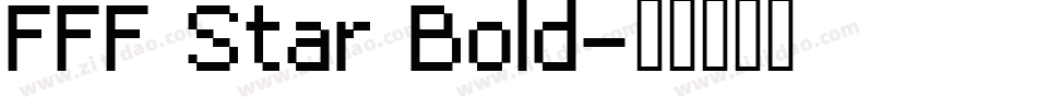 FFF Star Bold字体转换